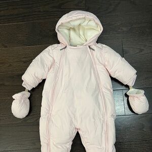 Burberry Snowsuit Pink for Infant (6M / six months)